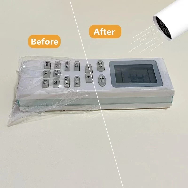 Shrink film bag 20PCS Transparent Shrink film bag Anti-dust Protective case cover For TV air conditioner remote control