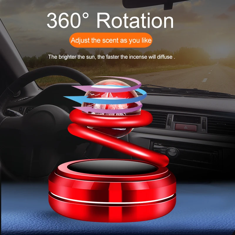 Car Air Freshener 360&deg; Interstellar Rotate Fragrance Decoration Interior Accessories Flavoring Perfume Diffuser Supplies
