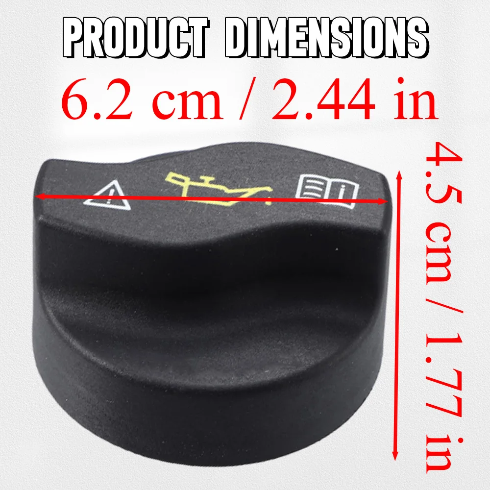 Bouchon De Remplissage D'huile Compatible Mercedes W203 W204 W205 - Remplacement Référence OE 0000101385