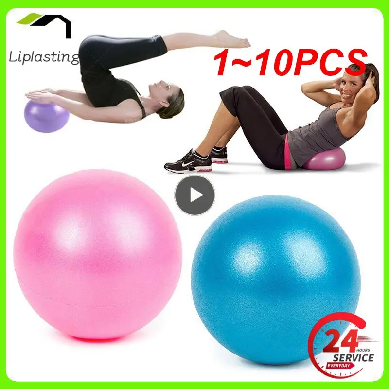 

1~10PCS 25cm yoga ball exercise gym fitness Pilates ball balance yoga core ball training indoor small ball