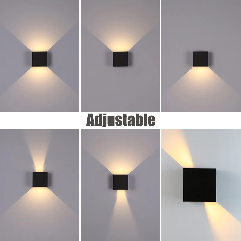 6W/10W LED Porch Lamp Wall Light Waterproof IP65 Outdoor Lights Indoor Bedroom Lighting Decoration Lighting Lamp Garden