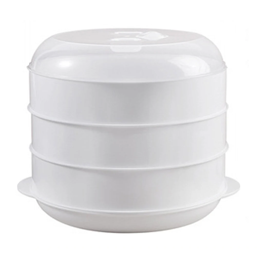 Multi Layer Meal Steamer Tray Perfect for Steaming Dumplings Buns and Vegetables and Easy to Clean Kitchen Essential