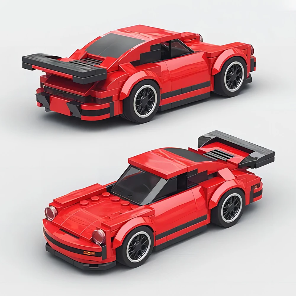 

201PCS MOC Speed Champions Hardtop Convertible Luxury Coupe Model Building Blocks Bricks DIY Creative Assembly Kids Toys Gifts