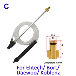 Enhanced Pressure Washer Sandblasting Kit with Wet Sandblaster Lance Nozzle (For Elitech Daewoo)