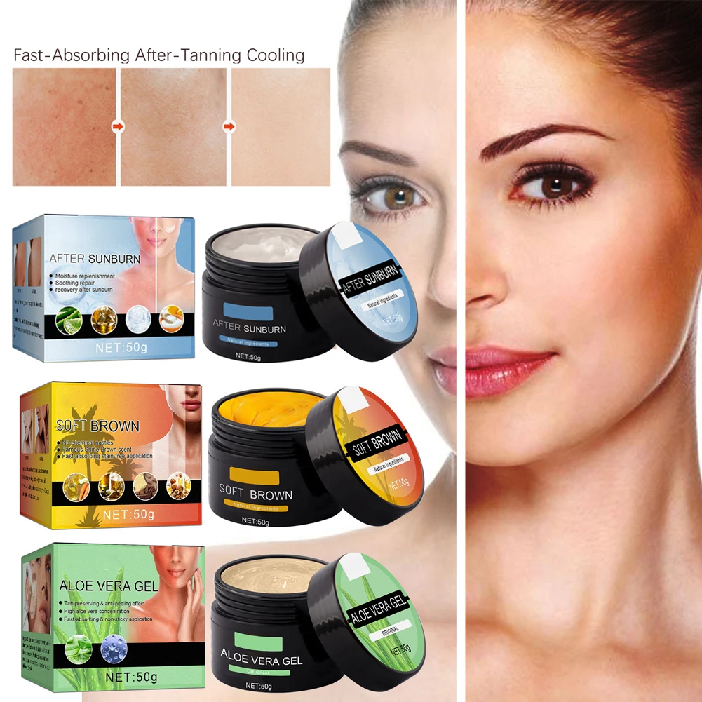 Crema Autoabbronzante Per Il Corpo Beach Solarium Outdoor Sun Skin Protezione Solare Naturale Fast Face Bronzer Skin Cream