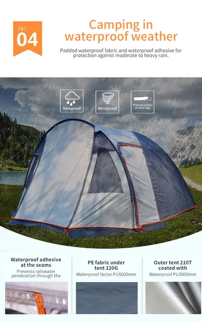 Waterproof Tents Outdoor Camping, Shelter Camping Tents