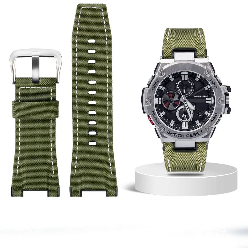 Premium Genuine Leather Watch Strap - Notched Design, 26mm Width