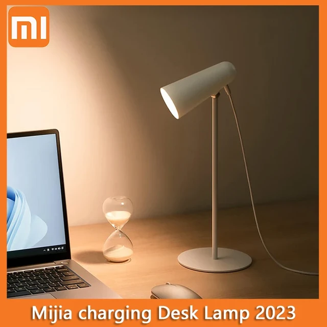 Xiaomi Mijia-Lámpara LED de escritorio multifuncional tipo c, lámpara de  lectura 3 en 1, carga