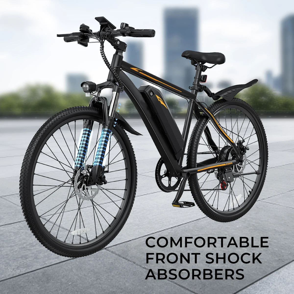 DYU M26 1000W Peak Electric Bike 26” UL2849 5