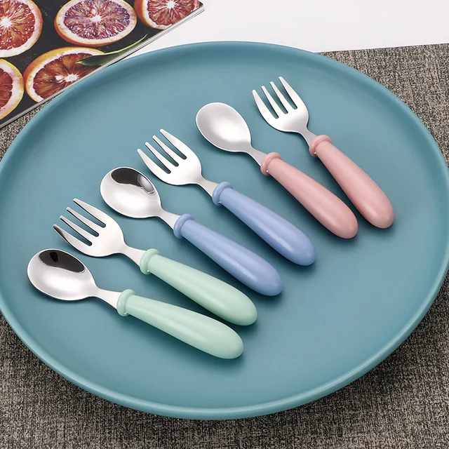 Stainless Steel Baby Tableware Set 3