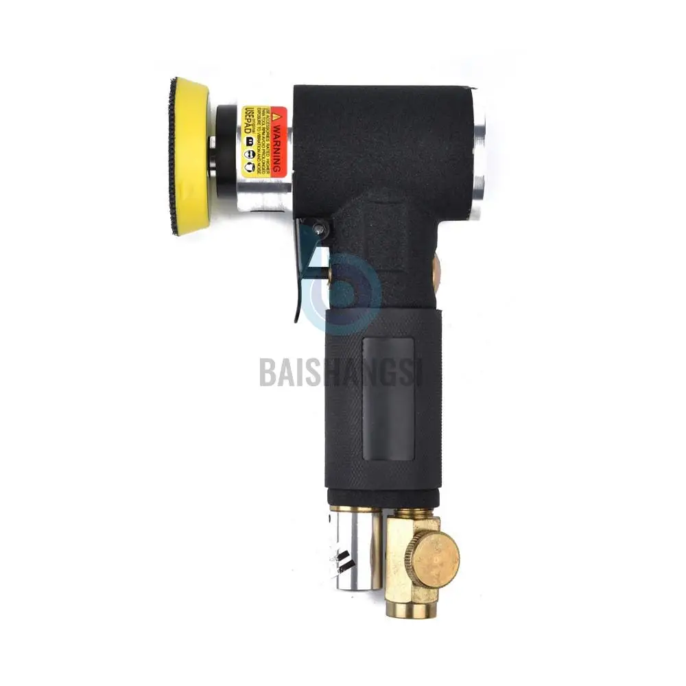 Pneumatic Sander Pneumatic Grinder Pneumatic sander Polishing tools 4 inch pneumatic square sandpaper machine Car paint care wood triangle grinder polishing machin