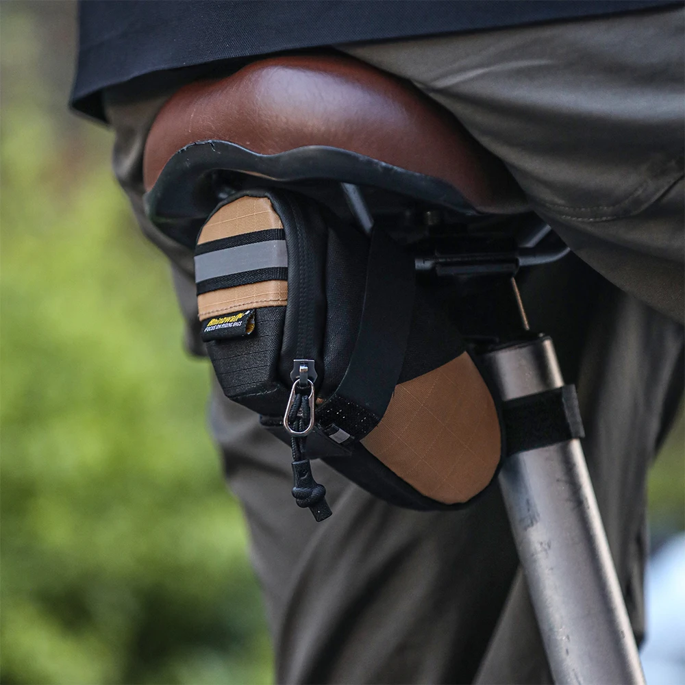 Compact Rhinowalk Bicycle Saddle Pouch