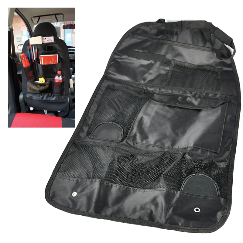 

Oxford Cloth Car Seat Storage Bag Suitable for Various Cars Mesh Multi-pocket Storage Bag Universal Car Seat Back Organizer