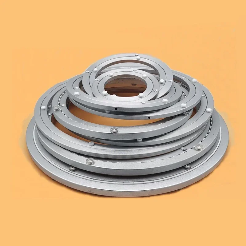4/5.5/8/10/12/14/16 Inch Design Lazy Susan Aluminum Ball Bearing Turntable Bearings Swivel Plate