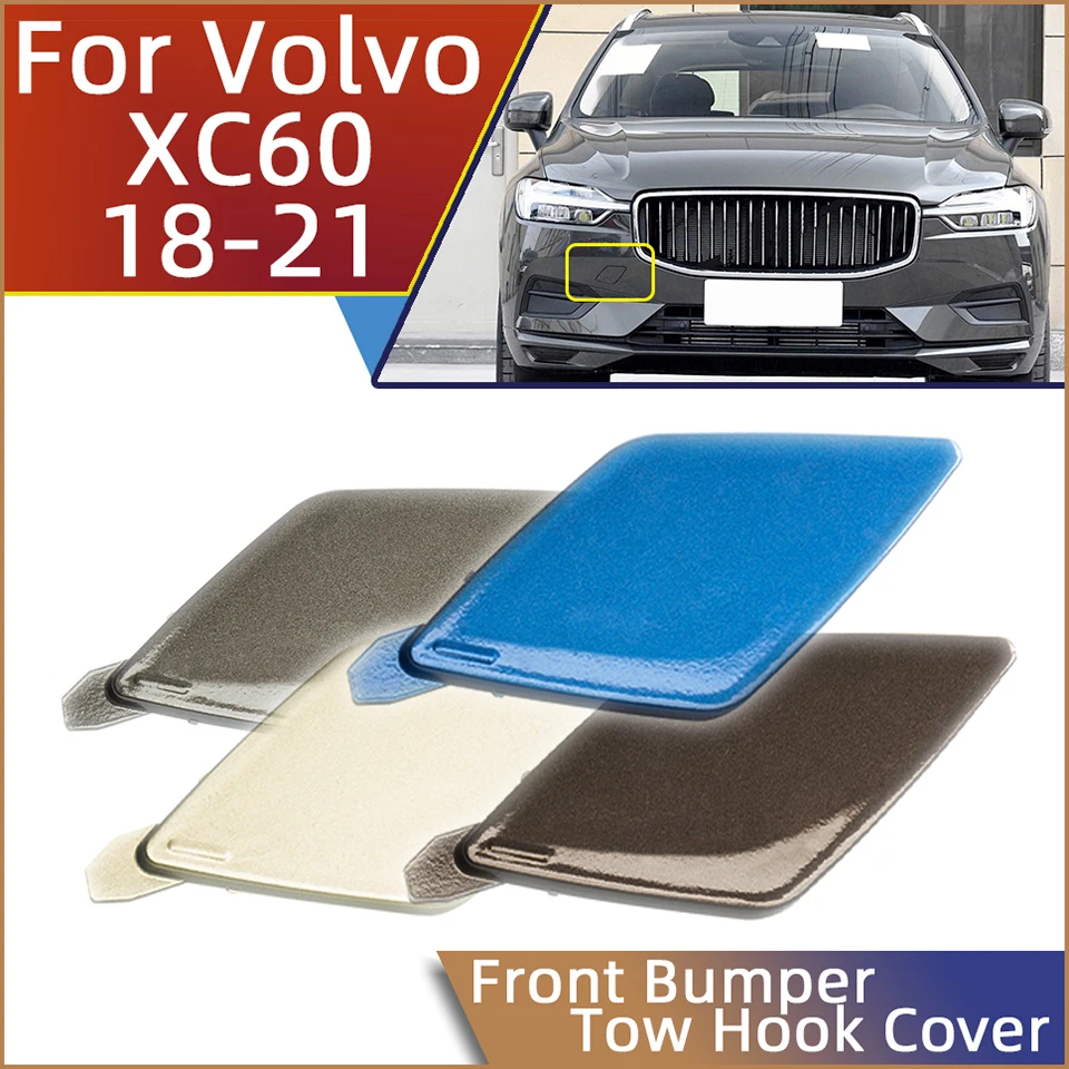 Car Accessories Front Bumper Tow Hook Eye Cover Cap For Volvo XC60