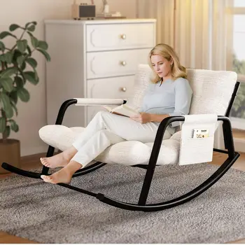 Oversized Double Papasan Rocking Chair 1