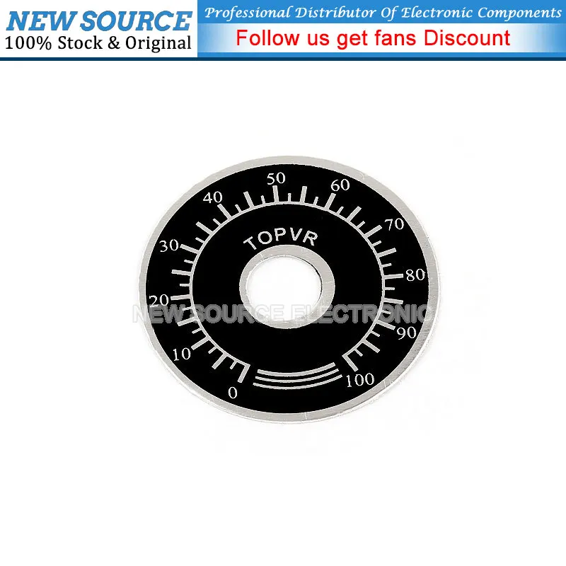 0-100 WTH118 Knob Potentiometer Knob Scale Digital Scale WX112 TOPVR 10pcs rotary potentiometer adjustable resistor potentiometer knobs