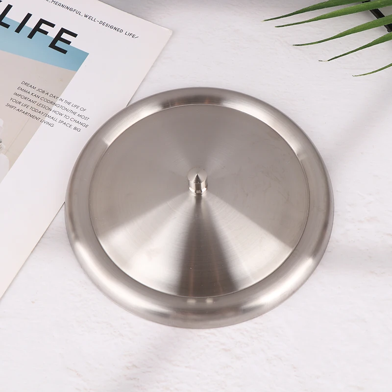 7,5/14 CM Edelstahl Auslaufsicher Tasse Deckel Langlebig Staub-proof Becher Abdeckung Trinken Tasse Deckel Küche frisch Halten Abdeckung – Detail 9