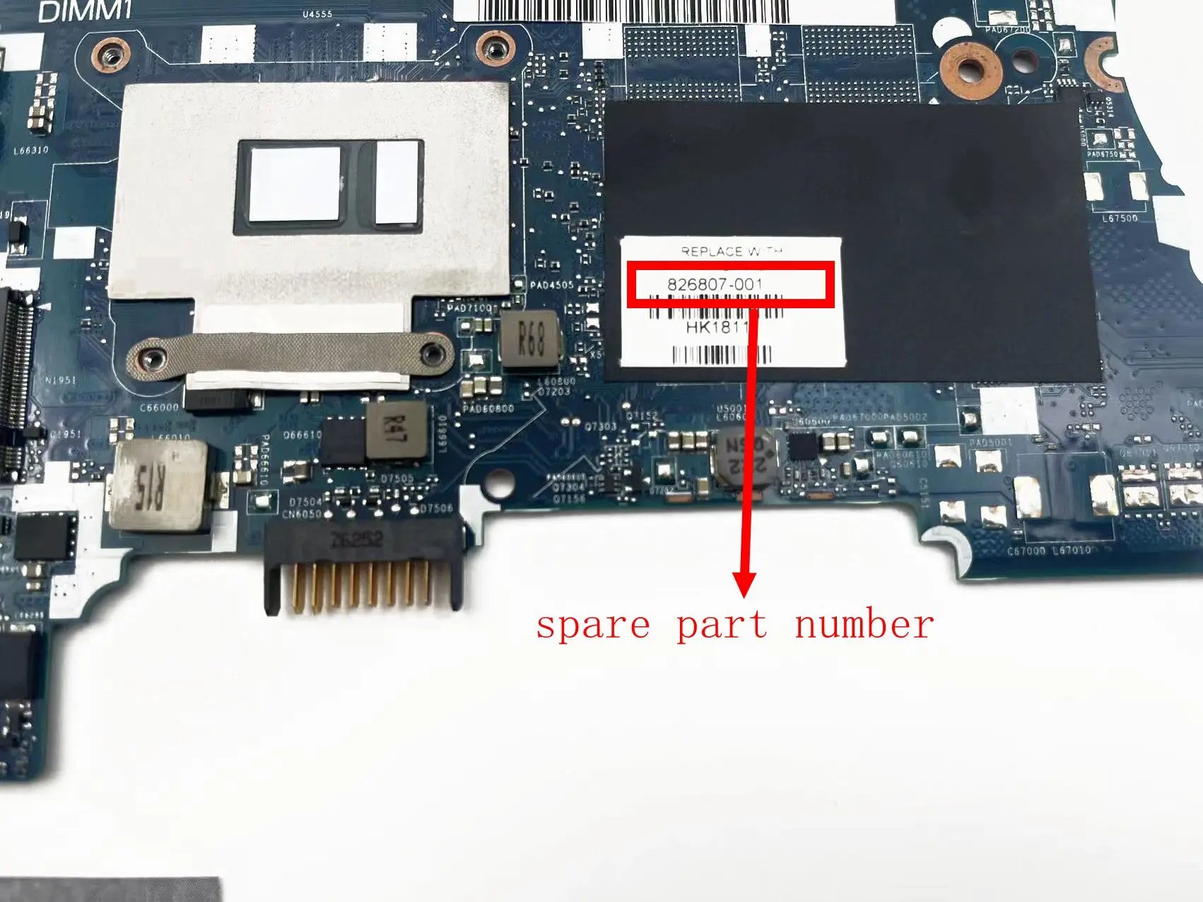 Рисунок 4 - Материнская плата для ноутбука