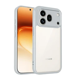 Luxury Ultra - Thin Transparent Shockproof Phone Case for Honor 400(global) (GRAY)