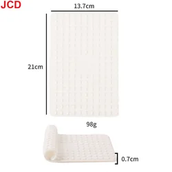 Double - Sided Silicone Suction Pad for Secure Tablet Mounting (White)