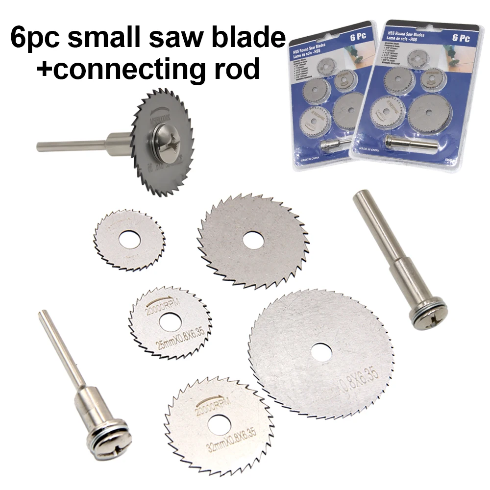 Circular saw blade set detail 1