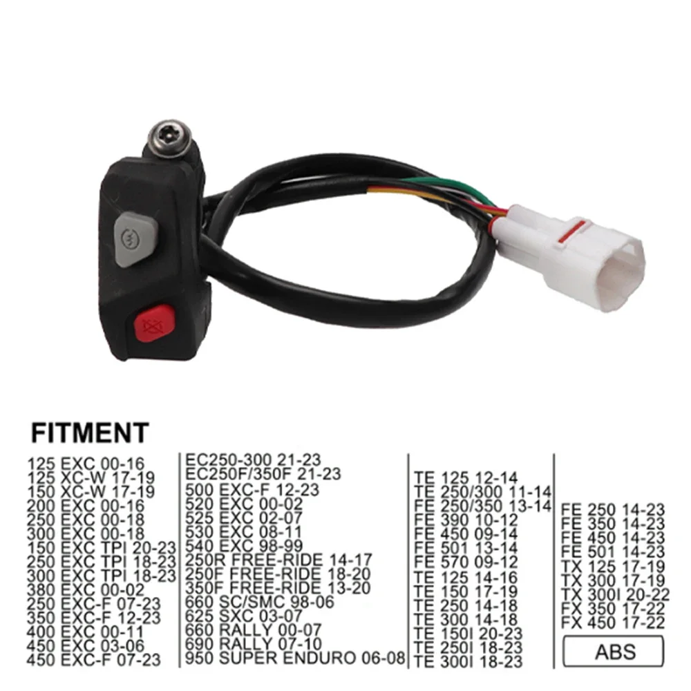 Motorrad Kill Switch Motor Stop Für HUSQVARNA GAS GAS EC250-300 EC250F/350F 21-23 TE125 14-16 TE150 17-19 TE 250 EXC – Detail 9