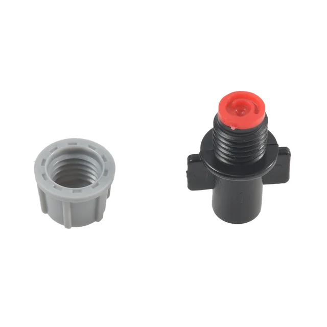 10 Db Szürke Spray-Fúvóka 4/7 Mm-Es Pólóval Öntözni Öntözve A Növényekre Permetező Sugarat 0,6-0,9 M Kiváló Minőségű Fúvóka - Image 4