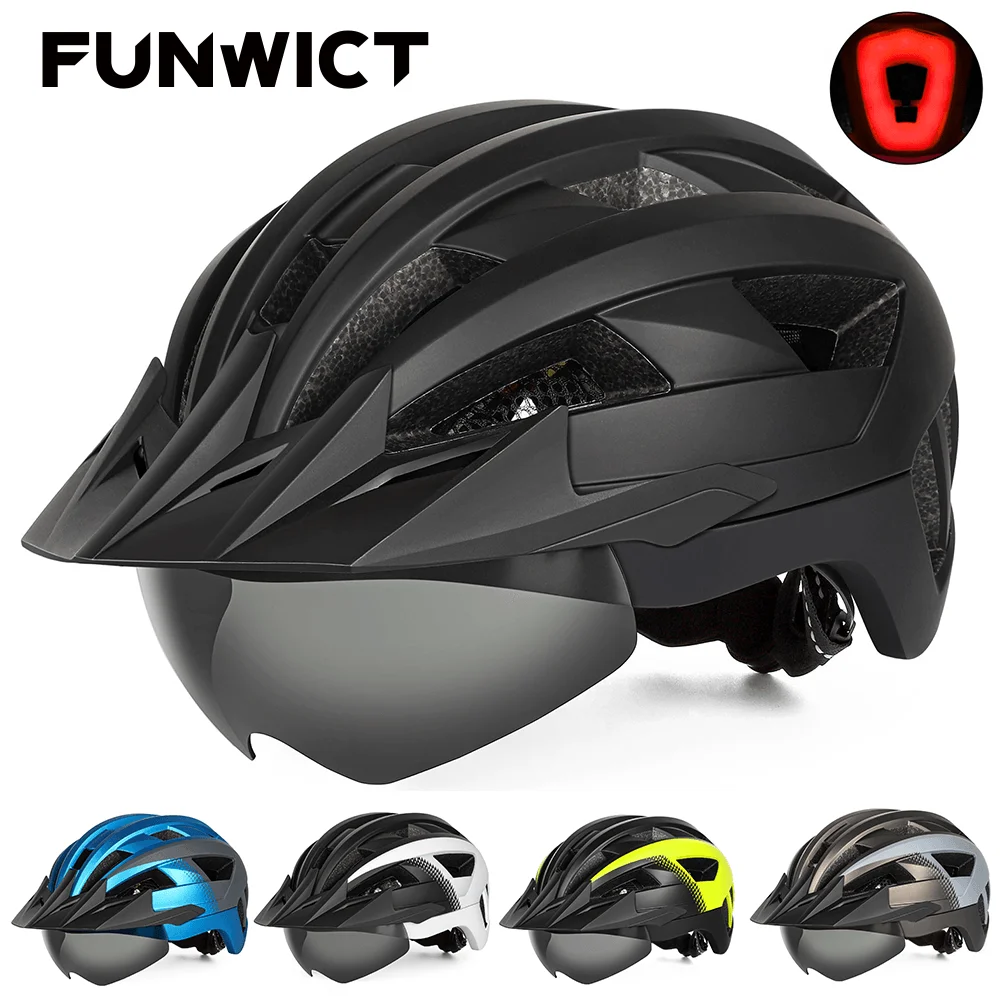 FUNWICTBicycleHelmetforMenWomenAdultsMTBMountainRoadBike