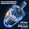 PATUOPRO 26mm Brushless Rotary Hammer Drill 2-Mode 10J Cordless Electric Hammer Drill Handheld Power Tool For Makita 18V Battery 2