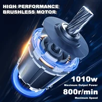 PATUOPRO 26mm Brushless Rotary Hammer Drill 2-Mode 10J Cordless Electric Hammer Drill Handheld Power Tool For Makita 18V Battery 2