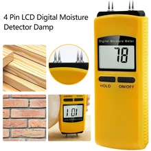 

Wood Moisture Meter Digital Hygrometer Humidity Tester Measuring Paper Wooden Concrete Cement Detector Woodworking Hygrometer