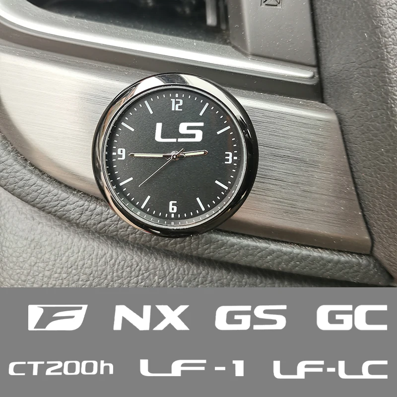 CarQuartzClockLuminousAutomobilesInternalStickOnDigitalWatch