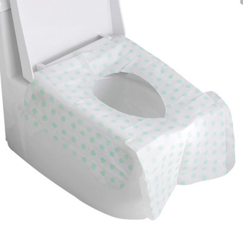 5/10Pcs Large Size Potty Seat Cover Potty Protectors Disposable Toilet Seat Cover For Travel Camping Bathroom Accessior ZXH 6