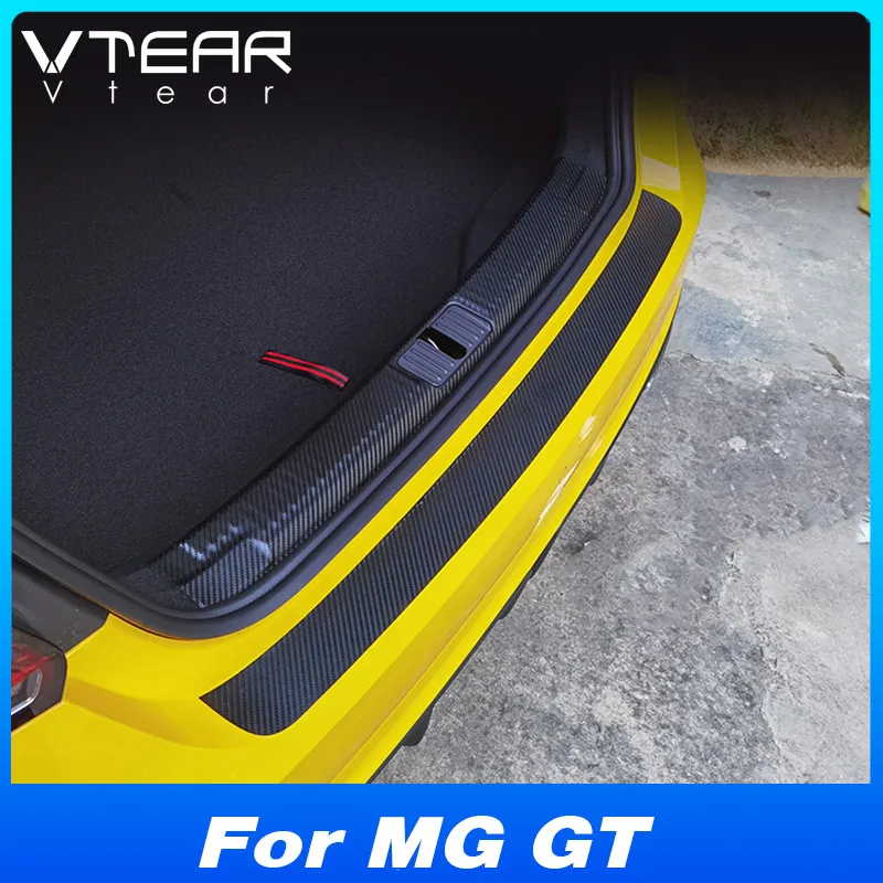 For-MG5-MG-GT-Car-Tail-Trunk-Door-Sill-Scuff-Protector-Sticker-PU ...