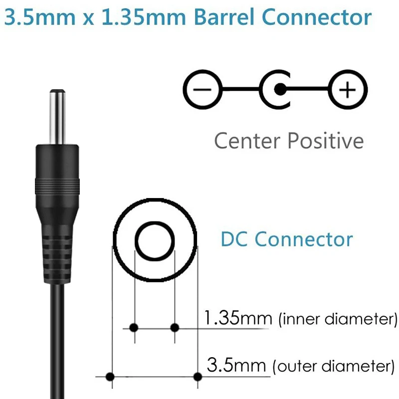 USB-DC 전원 코드 DC 포트 충전 케이블 전원 공급 코드 3.5x1.35/5.5x2.1/5.5x2.5/4.0x1.7/2.5x0.7mm