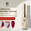 RS NAIL No Wipe Top Coat Fake Nails Soft Elastic Top Coat Nail Art Gel Varnish Semi Permanent Soak Off Reinforce Gel No Wipe Gel 1