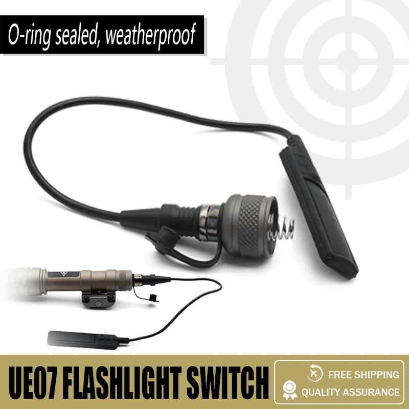 Tactical Ue07 Armonlights Switch Assembly Remote Switch Assembly Per Sf Scout Light Mod-Lite Plhv2 Torcia Da Caccia Softair