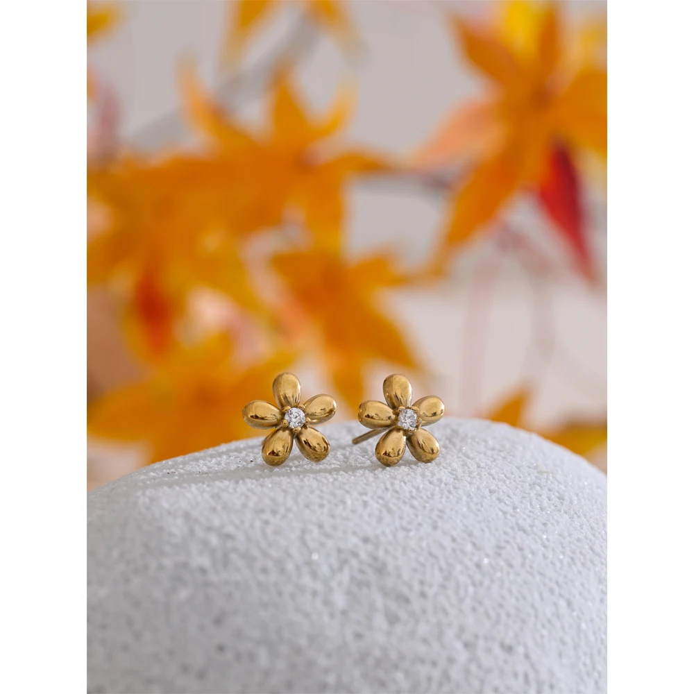 Yhpup Stainless Steel Earrings for Women