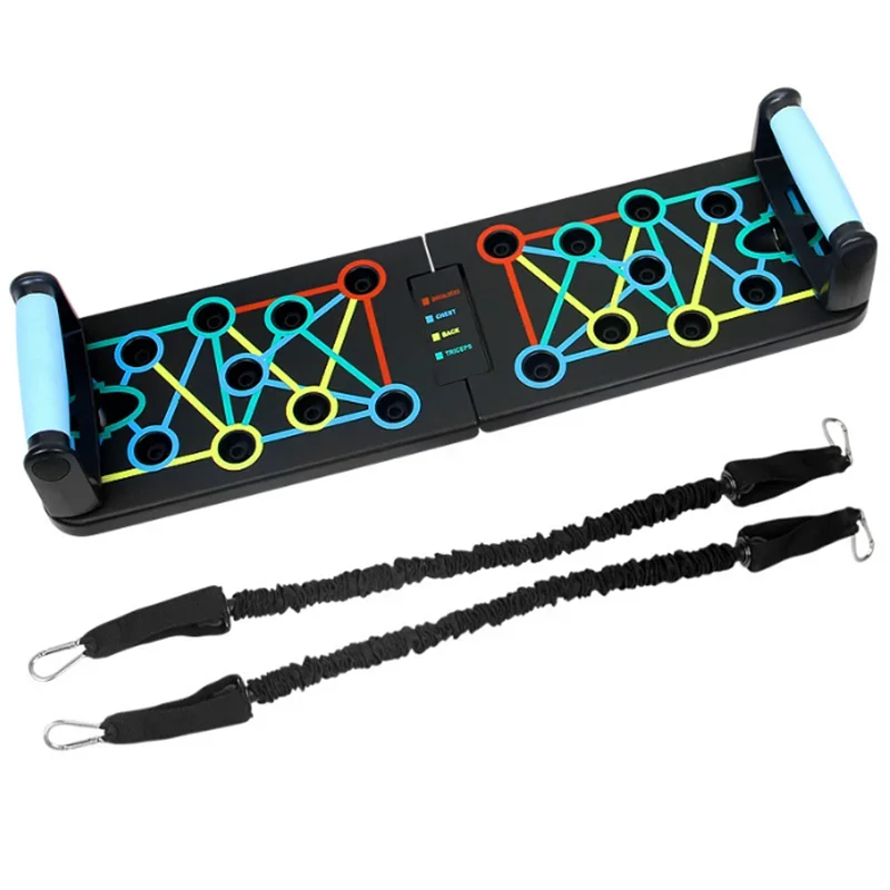Cheap multi-function smart foldable push up board Push Up Stand Bar Board