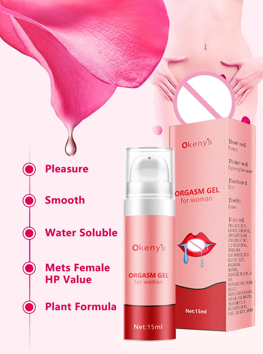 Рисунок 3 - Гель для женского оргазма