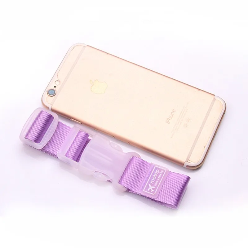 8 Colors Adjustable Nylon Lock Travel Luggage Straps belt protective travel accessories suitcase packing belt hanging buckle luggage strap