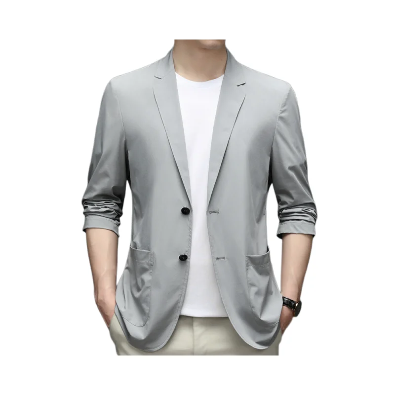 

M-casual suit outer set male loose and handsome suit high-end sense top business formal dress