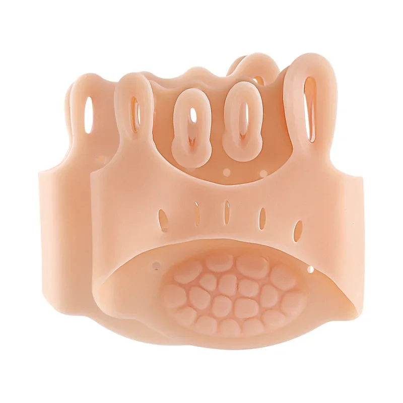 2 adet = 1 çift Jel Silikon Bunyon Düzeltici Ayak Ayırıcılar Ön Ayak Pedleri Ortopedik Parantez Ortez Halluks Valgus Paspayı