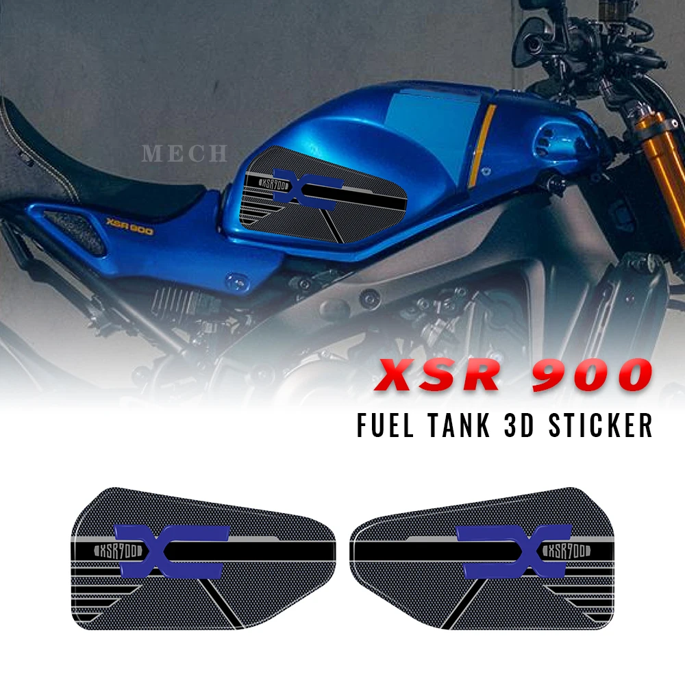 Tankpad Sticker 3D Tank Pad Stickers Oil Gas Protector Cover Decorazione Per Yamaha Xsr900 Xsr 900 2022