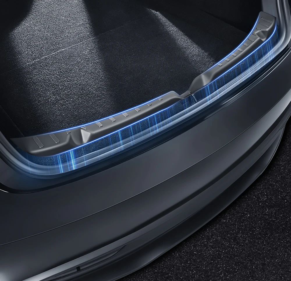Trunk Protector Guard For Tesla Model 3 Y Juniper Highland Anti-Scratch TPE Mat