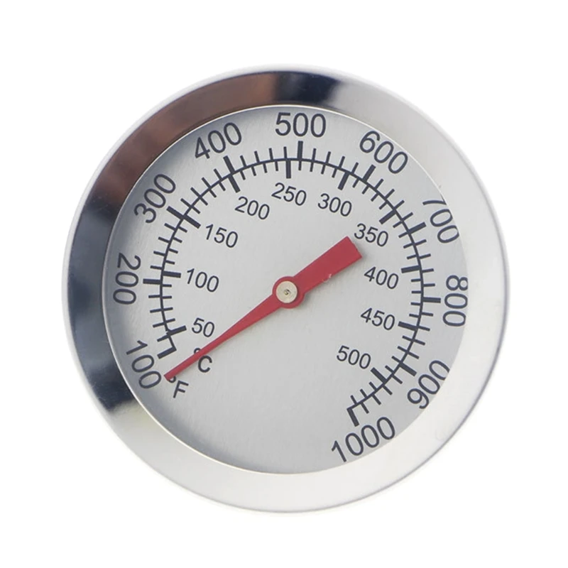 Description Picture 2 of itemStainless Steel BBQ Smoking Thermometer Temp Gauges Grill Smoker Pit Thermostat