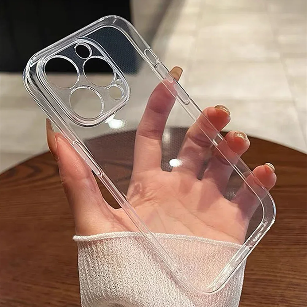 حماية جراب هاتف مقاوم للصدمات سيليكون واضح الغطاء...