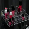 24 Grids Lipstick Holder Display Rack Case Cosmetic Nail Polish Make Up Organiser Box Large Size Acrylic Makeup Organizer 4