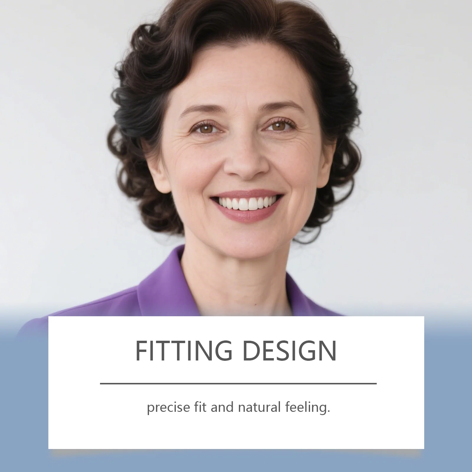 Denture Silicone Kit Dentures Teeth: A denture set that comfortably fills tooth gaps and enhances smile aesthetics.